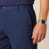 image:imageAmazon Essentials Mens SlimFit 11 FlatFront Comfort Stretch Chino ShortsNavy