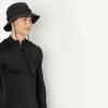 image:imageAmazon Essentials Mens Washed Nylon Outdoor Wide Brim Sun Bucket HatBlack