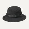 image:imageAmazon Essentials Mens Washed Nylon Outdoor Wide Brim Sun Bucket HatBlack