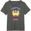 image:imageAmazon Essentials Nightmare Before Christmas Teamwork Makes the Scream Work TShirtAsphalt Grey