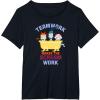 image:imageAmazon Essentials Nightmare Before Christmas Teamwork Makes the Scream Work TShirtBlack