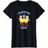 image:imageAmazon Essentials Nightmare Before Christmas Teamwork Makes the Scream Work TShirtBlack