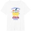 image:imageAmazon Essentials Nightmare Before Christmas Teamwork Makes the Scream Work TShirtWhite