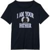 image:imageAmazon Essentials Star Wars Mens Darth Vader I Am Your Father Collegiate Crest TShirt Black SmallBlack
