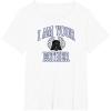 image:imageAmazon Essentials Star Wars Mens Darth Vader I Am Your Father Collegiate Crest TShirt Black SmallWhite