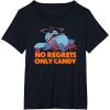 image:imageAmazon Essentials Stitch Halloween No Regrets Only Candy TShirtBlack