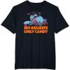 image:imageAmazon Essentials Stitch Halloween No Regrets Only Candy TShirtBlack