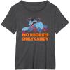 image:imageAmazon Essentials Stitch Halloween No Regrets Only Candy TShirtDark Heather Grey