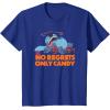 image:imageAmazon Essentials Stitch Halloween No Regrets Only Candy TShirtRoyal Blue