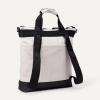 image:imageAmazon Essentials Unisex Adults Convertible Nylon Backpack Tote with Adjustable Straps for Men and WomenEcru
