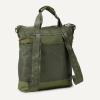 image:imageAmazon Essentials Unisex Adults Convertible Nylon Backpack Tote with Adjustable Straps for Men and WomenOlive