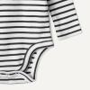 image:imageAmazon Essentials Unisex Babies LongSleeve Cotton Henley Bodysuits Pack of 2Cornflower BlueFrench Stripe