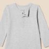 image:imageAmazon Essentials Unisex Babies LongSleeve Cotton Henley Bodysuits Pack of 2IvoryLight Grey Heather