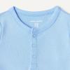 image:imageAmazon Essentials Unisex Babies Short Sleeve Henley Bodysuit Pack of 2Cornflower BlueFrench Stripe