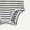 image:imageAmazon Essentials Unisex Babies Short Sleeve Henley Bodysuit Pack of 2Cornflower BlueFrench Stripe