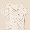 image:imageAmazon Essentials Unisex Babies Short Sleeve Henley Bodysuit Pack of 2Pale PinkDots