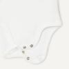 image:imageAmazon Essentials Unisex Babies Short Sleeve Henley Bodysuit Pack of 2White