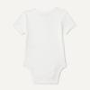 image:imageAmazon Essentials Unisex Babies Short Sleeve Henley Bodysuit Pack of 2White