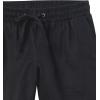 image:imageAmazon Essentials Womens 5 Inseam Drawstring Elastic Waist Linen Blend Summer ShortsBlack