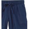 image:imageAmazon Essentials Womens 5 Inseam Drawstring Elastic Waist Linen Blend Summer ShortsDark Blue