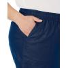 image:imageAmazon Essentials Womens 5 Inseam Drawstring Elastic Waist Linen Blend Summer ShortsDark Blue