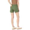 image:imageAmazon Essentials Womens 5 Inseam Drawstring Elastic Waist Linen Blend Summer ShortsMilitary Green