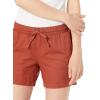 image:imageAmazon Essentials Womens 5 Inseam Drawstring Elastic Waist Linen Blend Summer ShortsTerracotta