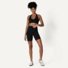 image:imageAmazon Essentials Womens Active FormFlex Buttery Soft Light Support Halter VNeck Sports BraBlack