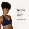 image:imageAmazon Essentials Womens Active FormFlex Buttery Soft Light Support Halter VNeck Sports BraNavy