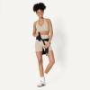 image:imageAmazon Essentials Womens Active FormFlex Buttery Soft Light Support Halter VNeck Sports BraTaupe