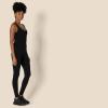 image:imageAmazon Essentials Womens Active Formflex Buttery Soft One Piece Full Length Workout Jumpsuit with BuiltIn BraBlack