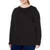 image:imageAmazon Essentials Womens Active Quick Dry Tech Stretch Lightweight LongSleeve Crewneck TShirt Available in Plus SizeBlack  Original