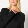 image:imageAmazon Essentials Womens Active Quick Dry Tech Stretch Lightweight LongSleeve Crewneck TShirt Available in Plus SizeBlack