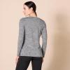 image:imageAmazon Essentials Womens Active Quick Dry Tech Stretch Lightweight LongSleeve Crewneck TShirt Available in Plus SizeBlack Heather