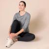 image:imageAmazon Essentials Womens Active Quick Dry Tech Stretch Lightweight LongSleeve Crewneck TShirt Available in Plus SizeBlack Heather