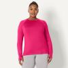 image:imageAmazon Essentials Womens Active Quick Dry Tech Stretch Lightweight LongSleeve Crewneck TShirt Available in Plus SizeHot Pink