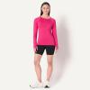 image:imageAmazon Essentials Womens Active Quick Dry Tech Stretch Lightweight LongSleeve Crewneck TShirt Available in Plus SizeHot Pink
