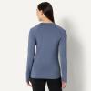 image:imageAmazon Essentials Womens Active Quick Dry Tech Stretch Lightweight LongSleeve Crewneck TShirt Available in Plus SizeSlate Grey