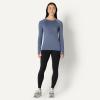 image:imageAmazon Essentials Womens Active Quick Dry Tech Stretch Lightweight LongSleeve Crewneck TShirt Available in Plus SizeSlate Grey