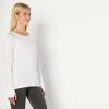 image:imageAmazon Essentials Womens Active Quick Dry Tech Stretch Lightweight LongSleeve Crewneck TShirt Available in Plus SizeWhite