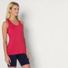 image:imageAmazon Essentials Womens Active Quick Dry Tech Stretch Racerback Scoop Neck Tank Top MultipacksBeigeHot Pink