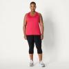 image:imageAmazon Essentials Womens Active Quick Dry Tech Stretch Racerback Scoop Neck Tank Top MultipacksBeigeHot Pink