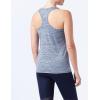 image:imageAmazon Essentials Womens Active Quick Dry Tech Stretch Racerback Scoop Neck Tank Top MultipacksBlack HeatherNavy Heather