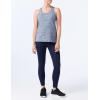 image:imageAmazon Essentials Womens Active Quick Dry Tech Stretch Racerback Scoop Neck Tank Top MultipacksBlack HeatherNavy Heather