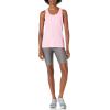image:imageAmazon Essentials Womens Active Quick Dry Tech Stretch Racerback Scoop Neck Tank Top MultipacksBlack Space DyeLight Pink
