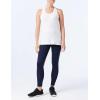 image:imageAmazon Essentials Womens Active Quick Dry Tech Stretch Racerback Scoop Neck Tank Top MultipacksBlackBright White