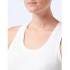 image:imageAmazon Essentials Womens Active Quick Dry Tech Stretch Racerback Scoop Neck Tank Top MultipacksBlackBright White