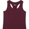image:imageAmazon Essentials Womens Active Quick Dry Tech Stretch Racerback Scoop Neck Tank Top MultipacksBlackBurgundy Space Dye