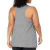 image:imageAmazon Essentials Womens Active Quick Dry Tech Stretch Racerback Scoop Neck Tank Top MultipacksBlackDark Grey Space Dye