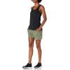 image:imageAmazon Essentials Womens Active Quick Dry Tech Stretch Racerback Scoop Neck Tank Top MultipacksBlackGrey Camo